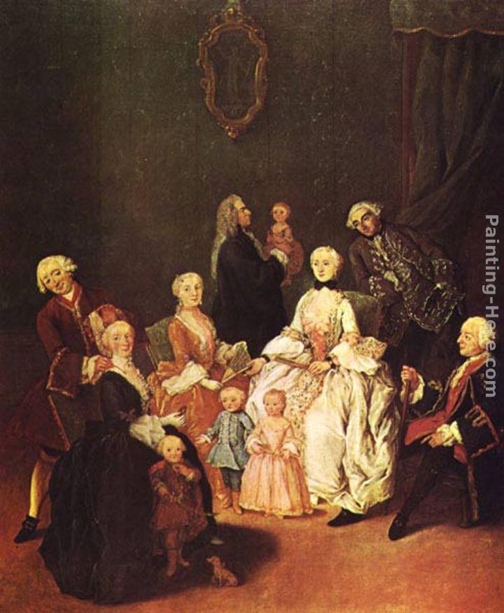 Pietro Longhi Patrician Family